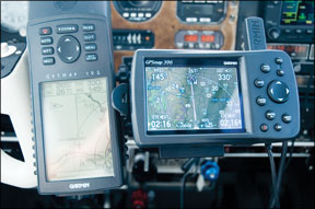 Handheld Garmin GPS