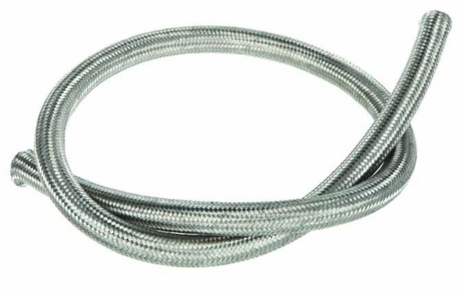 stainless braided aircraft fuel line