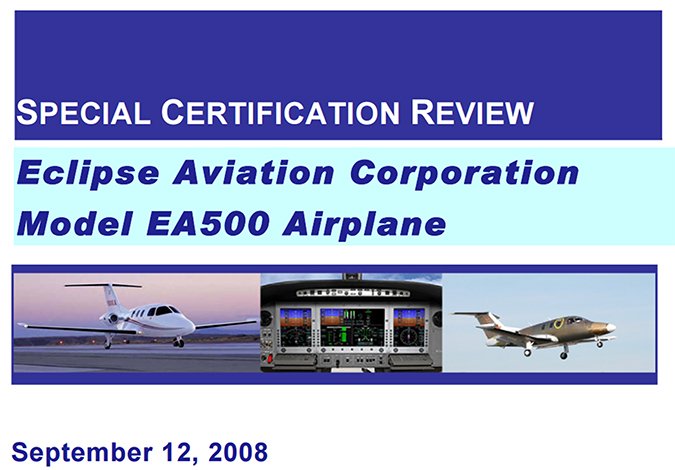 Eclipse Aviation EA500 review