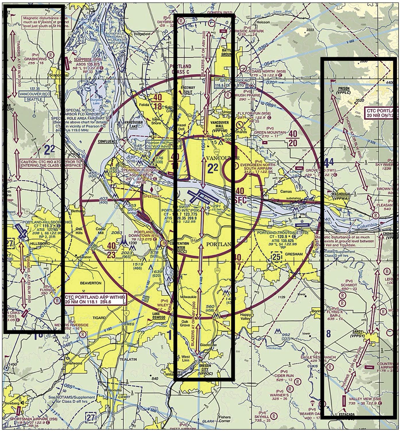 VFR Corridors - Aviation Safety